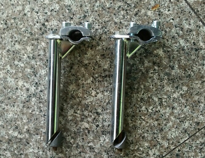 Electric handlebar vertical handlebar fixed riser front faucet handlebar fixed four-point riser connecting rod electric vehicle accessories