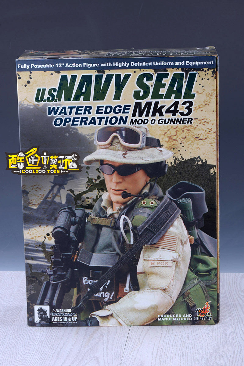 NAVY SEAL（WATER EDGE MK43） FIGURINE 1/6 US Navy seal Water edge