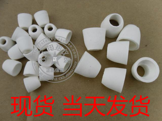 high frequency bowl type porcelain bead porcelain tube high temperature resistant insulation ceramic tube oven electric oven wire protection porcelain bushing porcelain grain
