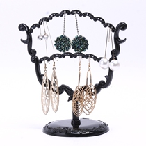 Anna sui Anna style mirror * Magic vintage rotating rose flower butterfly earring holder