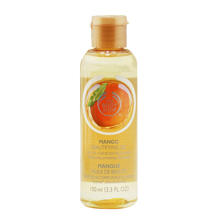 The body shop/美体小铺芒果三合一护理油全效润肤按摩护发100ml