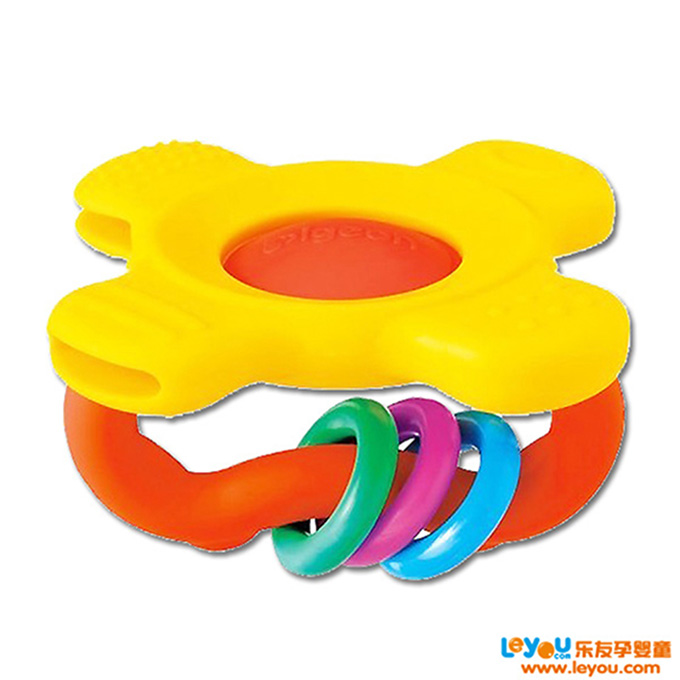 乐友孕婴童贝亲牙床机能训练器宝宝牙床训练牙胶磨牙器出牙期磨牙