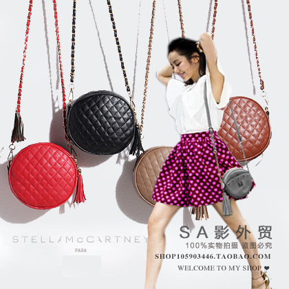 Special Price New European And European Fashion Han Edition Women's Bag Chain Flow Su Magi Leather Single Shoulder Bag Slanted Satchel Mini Packet Tide