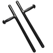 ABS material T crutches T-shaped stick martial arts double crutches T-shaped crutches fighting stick self-defense equipment outdoor