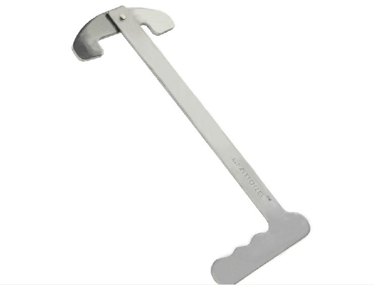 Special stainless steel wrench handling card machine for the Gramdard D series food waste processor