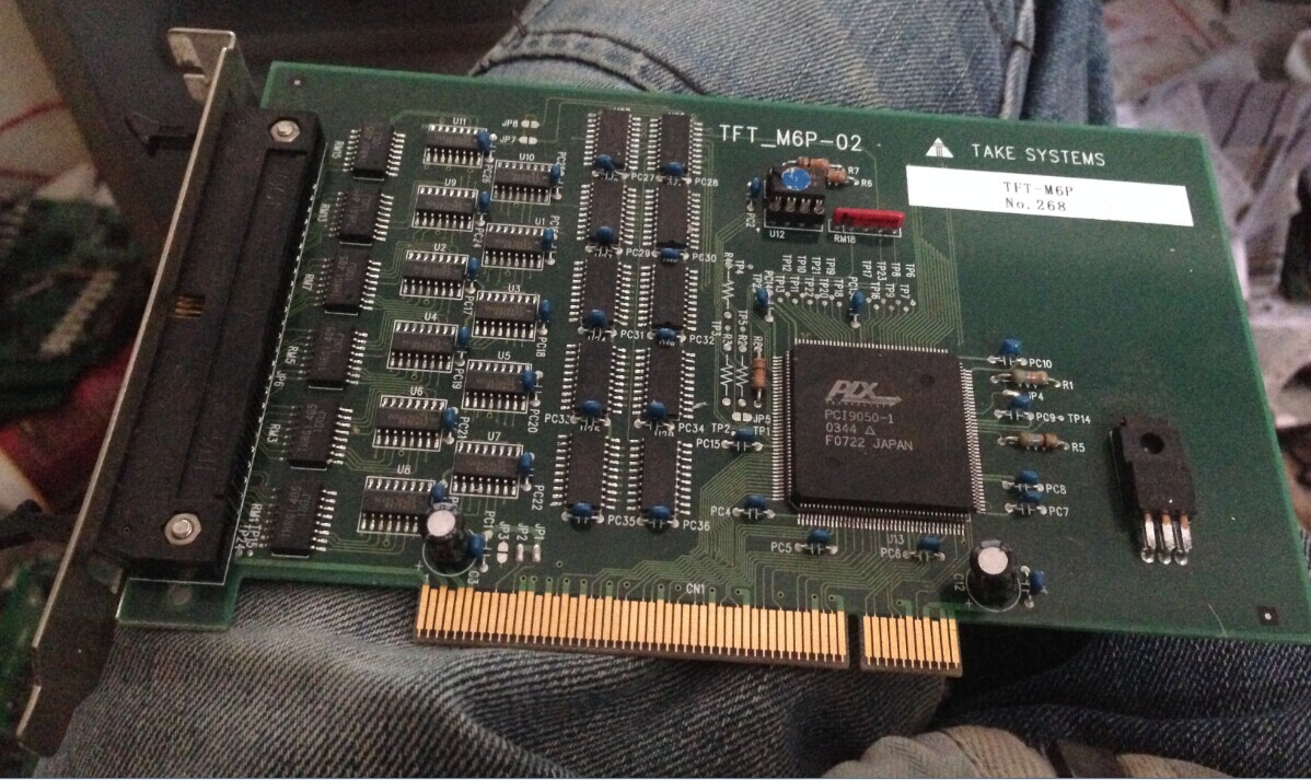 TAKE SYSTEMS TFT_M6P-02 TFT M6P PCI CONTROL CARD