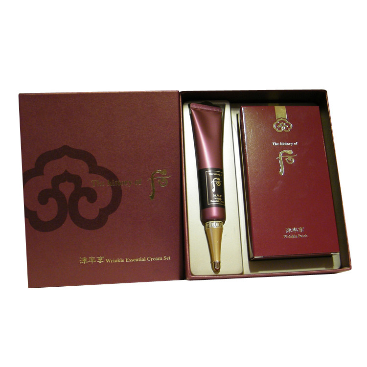 韩国whoo后 津率享局部抗皱津液膏40ml+局部8贴套盒/套