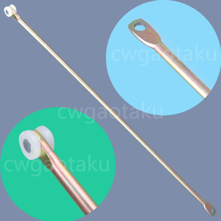 LG007-B one end pulley-one end perforated connecting rod lock rod switch cabinet lock rod main housing cabinet lock rod