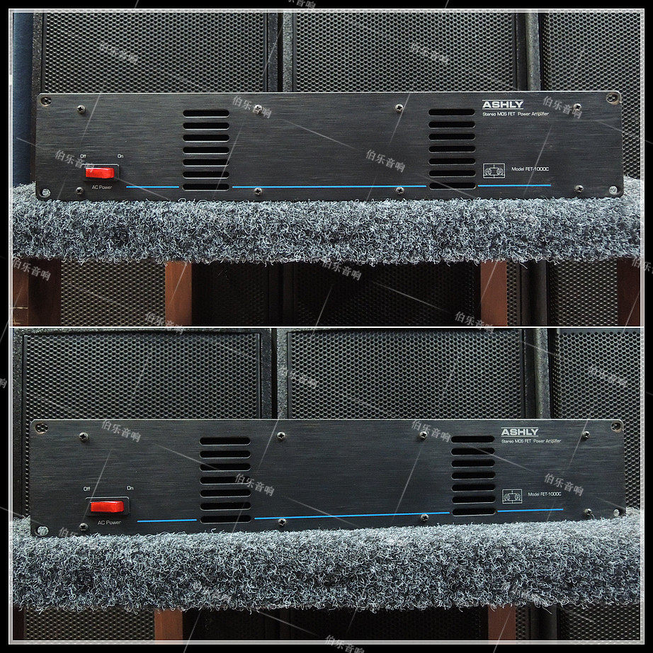 Original American ASHLY FET-1000C second-hand imported professional stage monitor post-stage amplifier