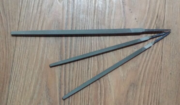 Shanghai working side filing file with high carbon steel 10 inch 250mm in thickness tooth square file