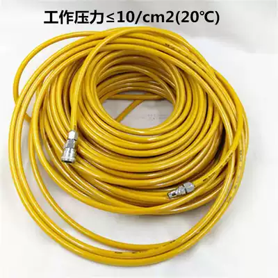 Imported PU antifreeze hose Yusen 6 5*10 Air compressor trachea hose Air pump 10mm pneumatic duct with connector