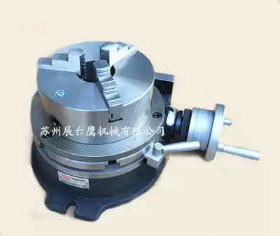 Eagle brand indexing plate rotating table indexing head standing lying dual-purpose indexing plate with Chuck milling machine rotary table