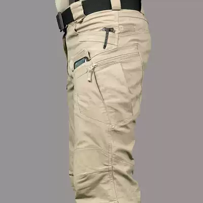Outdoor consul IX7 Special Service tactical trousers men's spring and autumn loose high elasticity overalls training pants
