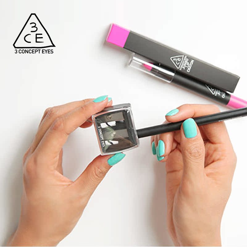 STYLENANDA官方 3CE DUAL SHARPENER 双孔削笔刀