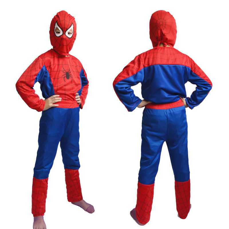 Halloween children's performance costume cosplay role-playing spider suit superhero costume clothes