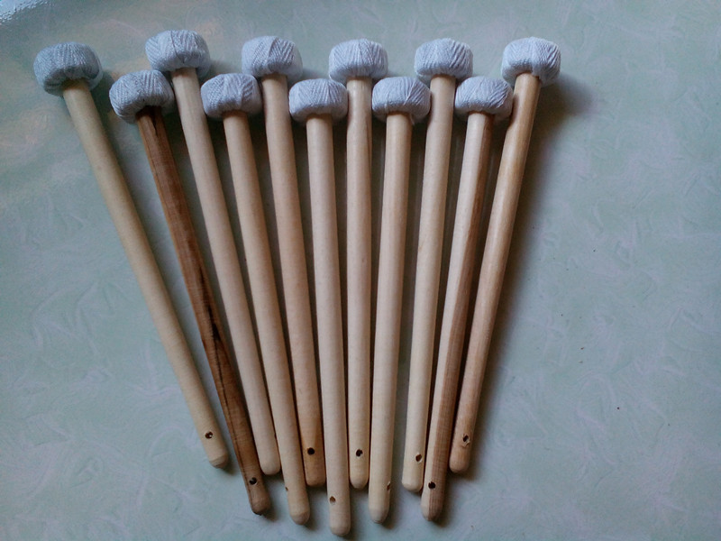 National instrument gong hammer length 25 5M diameter 1 2M