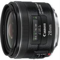 Canon / Canon EF 28mm f / 2.8 IS USM góc rộng tiêu cự cố định ổn định hình ảnh ống kính SLR xác thực - Máy ảnh SLR ống kính zeiss