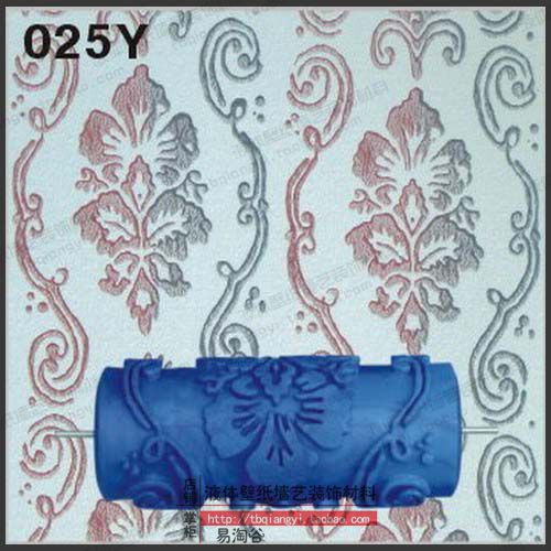 Hot Selling Eurostyle Wallpaper Lacquered Printing Roller Brushed Wall Tool Liquid Wallpaper Lacquered Knurling Wallpaper Paint Die 025Y