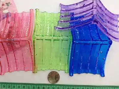 Activity handmade class DIY wind chimes making accessories Materials Wind chimes hat Children's gifts Wind chimes top villa roof