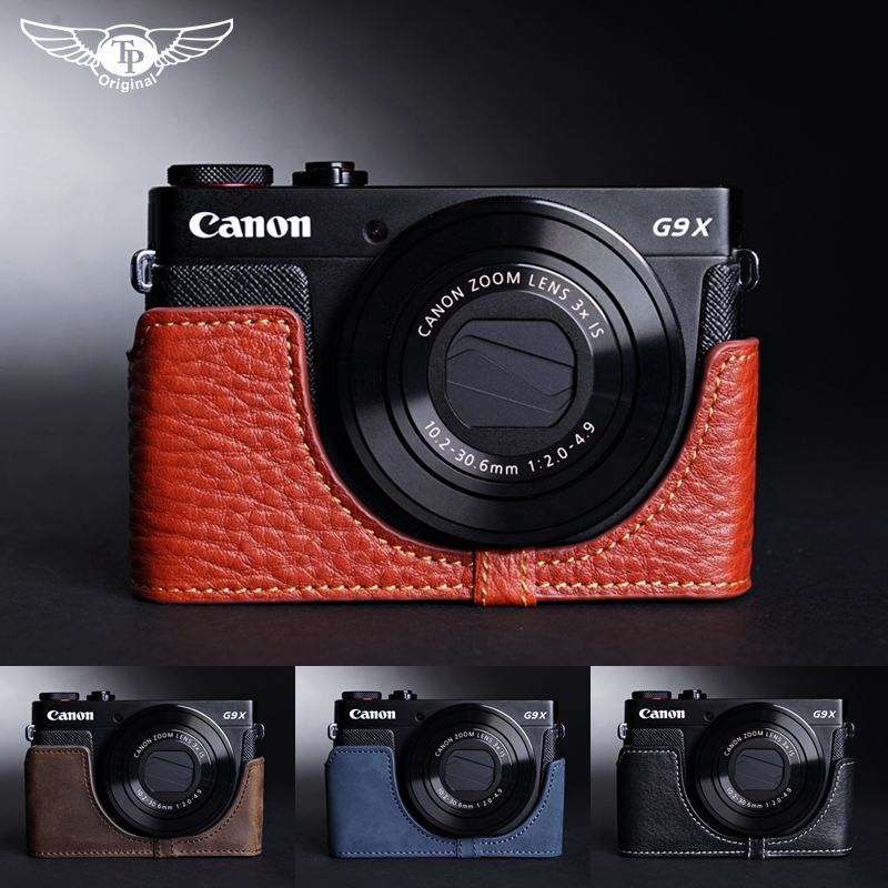 Taiwan TP genuine leather Canon G9X mark ii camera bag PowerShot G9X2 second generation leather case cover