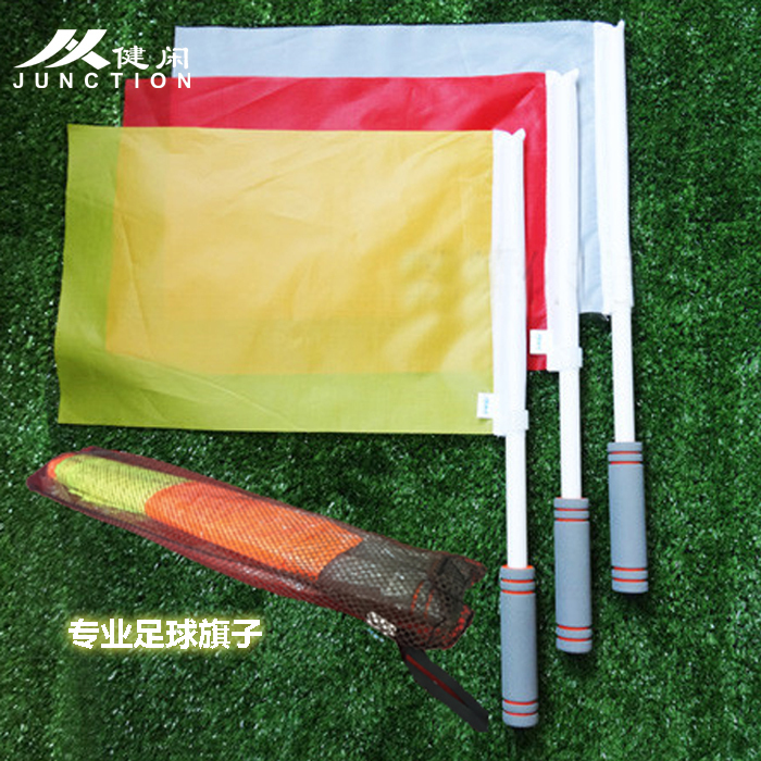 Health and leisure professional football flag hand flag corner flag line judge flag patrol flag referee flag signal flag