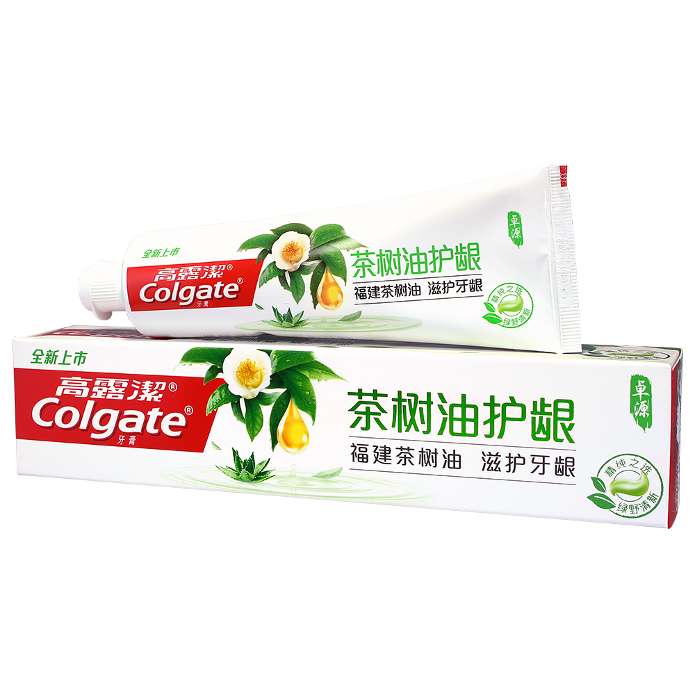 【天猫超市】Colgate/高露洁茶树油护龈牙膏120克茶树油滋护牙龈
