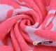 Khăn bông Khăn gối Jacquard dày đơn màu hồng Khăn đám cưới Lợi ích bảo hiểm lao động Gối hoa cổ điển áo gối Khăn gối