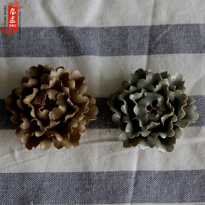 Jingdezhen ceramic furnishing articles incense incense checking porcelain aloes flower joss stick inserted tower incense seat nerves lotus fragrance