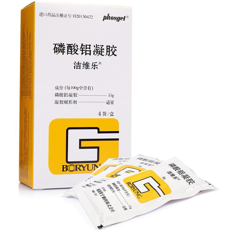 洁维乐 洁维乐 磷酸铝凝胶 20g/袋*4袋/盒