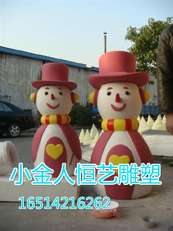 Nanjing customer made a little snowman, the total price is 6,000 yuan, and the second advance payment is 2,000 yuan