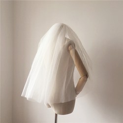 Katy Veil 단일 레이어 일반 원사 단순하고 귀여운