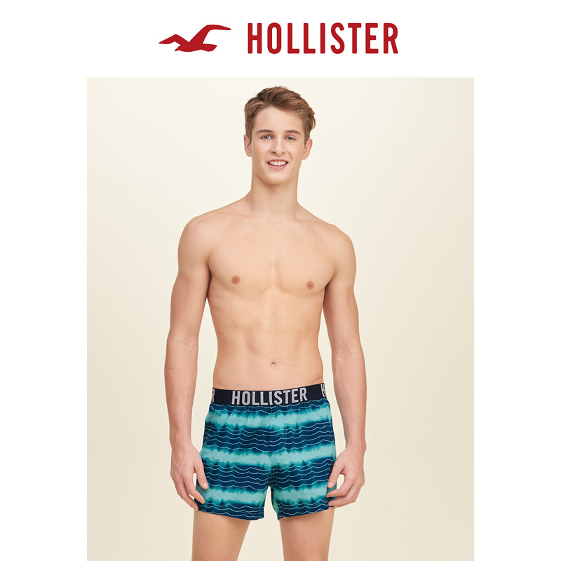 Hollister 格子编织四角裤 男 122167