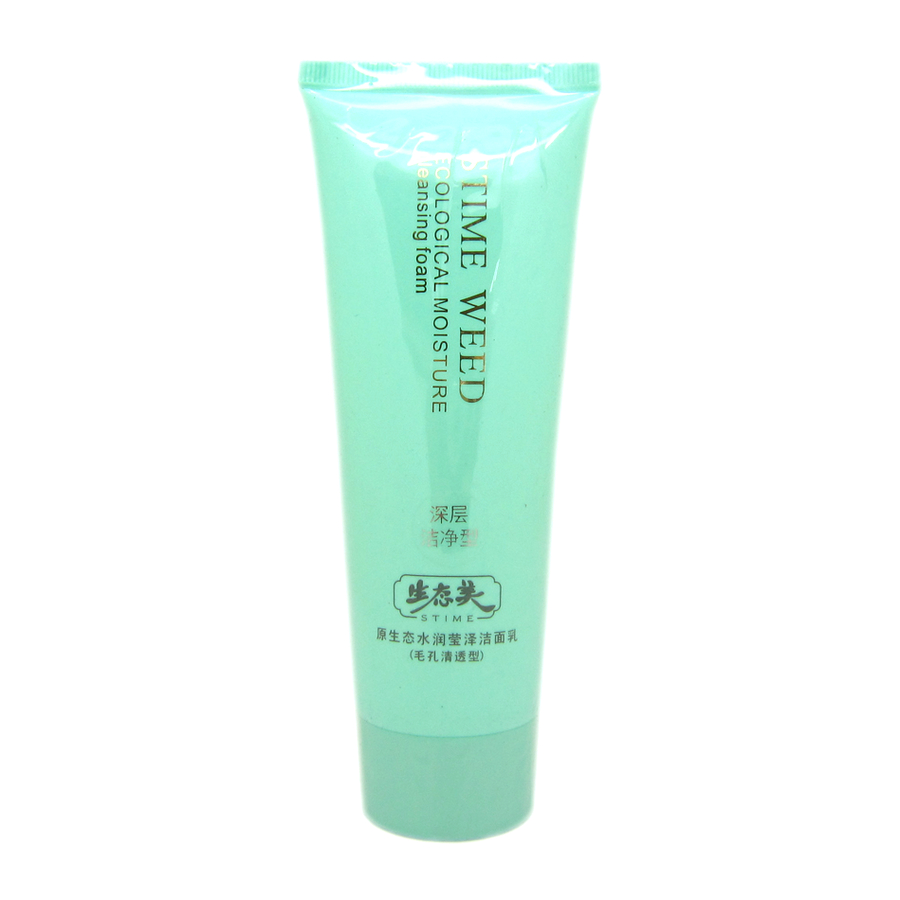 生态美水润莹泽洁面乳(毛孔清透型) 100g 洗面奶