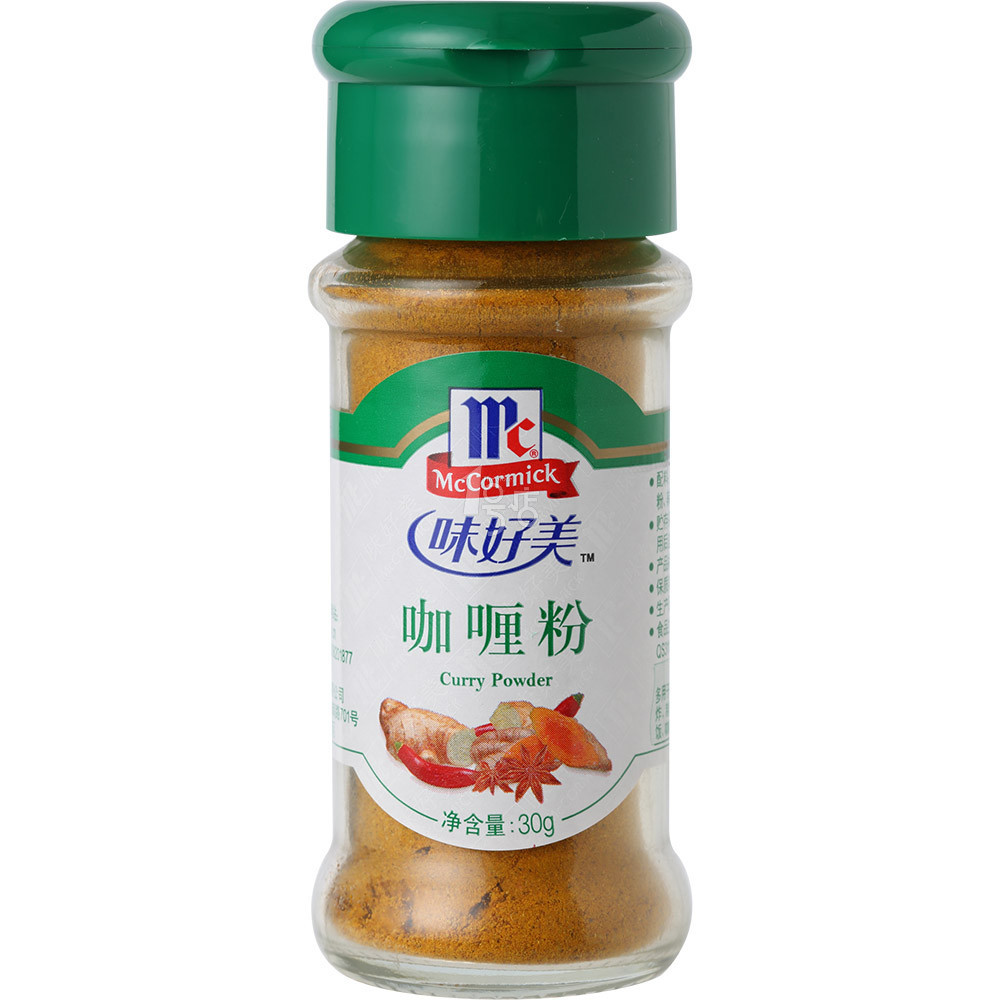 味好美咖喱粉30g瓶