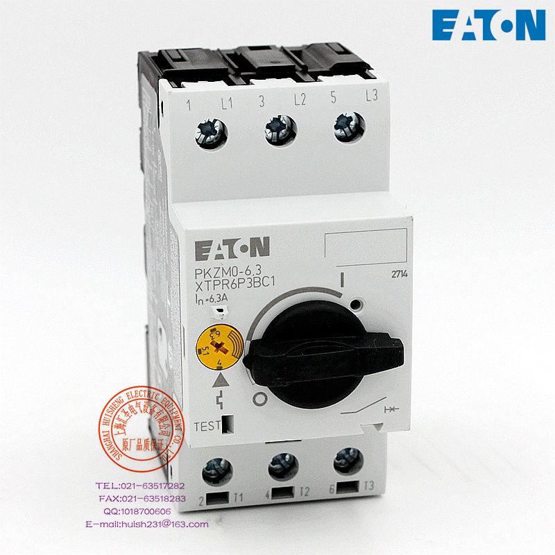 EATON Eaton motor protection switch PKZM0-6 3 XTPR6P3BC1 PKZMO 072738