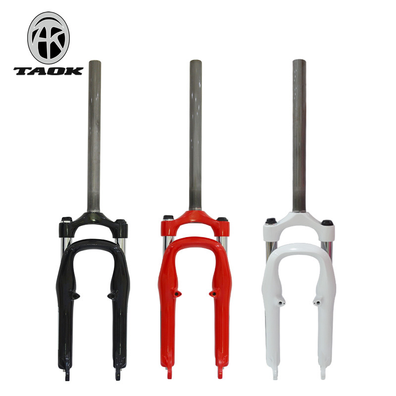 TAOK TAOK mountain bike fork folding small wheel diameter driving 20 inch spring shock absorber aluminum alloy shock absorber