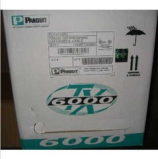 Original plant PANDUIT Pan Delta six types of network cable Pan Delta six types of non-shielded twisted pair PUC6C04BUY