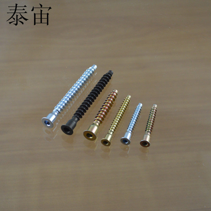 The head of the sunken inner socket has been a direct repair of the wood tooth screw home?Car cookware self-tapping screw ancient copper M5M6 3