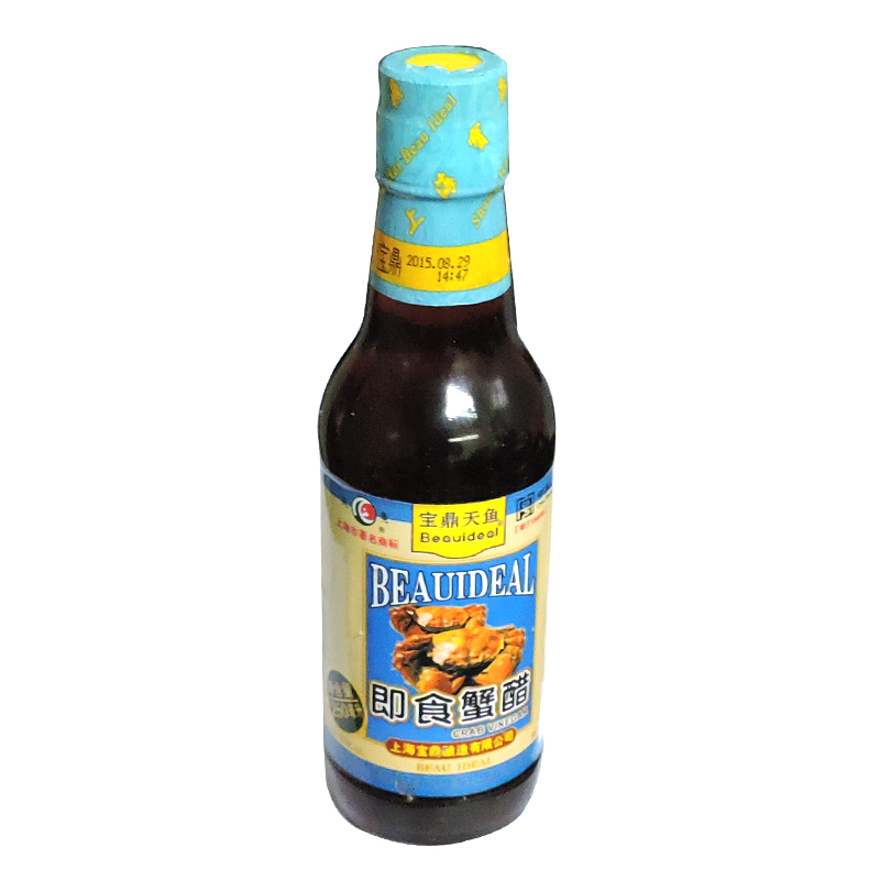 【天猫超市】宝鼎天鱼即食蟹醋250ml/瓶   调味品  蟹醋