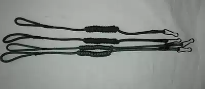 Military keychain Army green nylon keychain Retro popular nostalgic keychain black keychain
