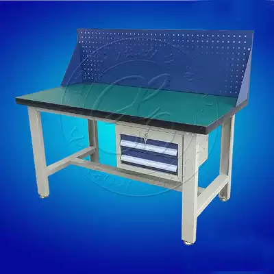 Xinqi two-drawer wall cabinet single hanging board anti-static workbench Fitter table Heavy-duty operating table table
