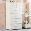 Fuqiang European baby storage cabinet Finishing cabinet Baby wardrobe Drawer storage cabinet thickened plastic chest of drawers