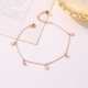 2019 mới không phai chuông thép titan vòng chân nữ mô hình phiên bản Hàn Quốc của sinh viên đơn giản Sen gợi cảm chân chuỗi mắt cá chân chuỗi - Vòng chân phụ kiện thời trang nữ Vòng chân