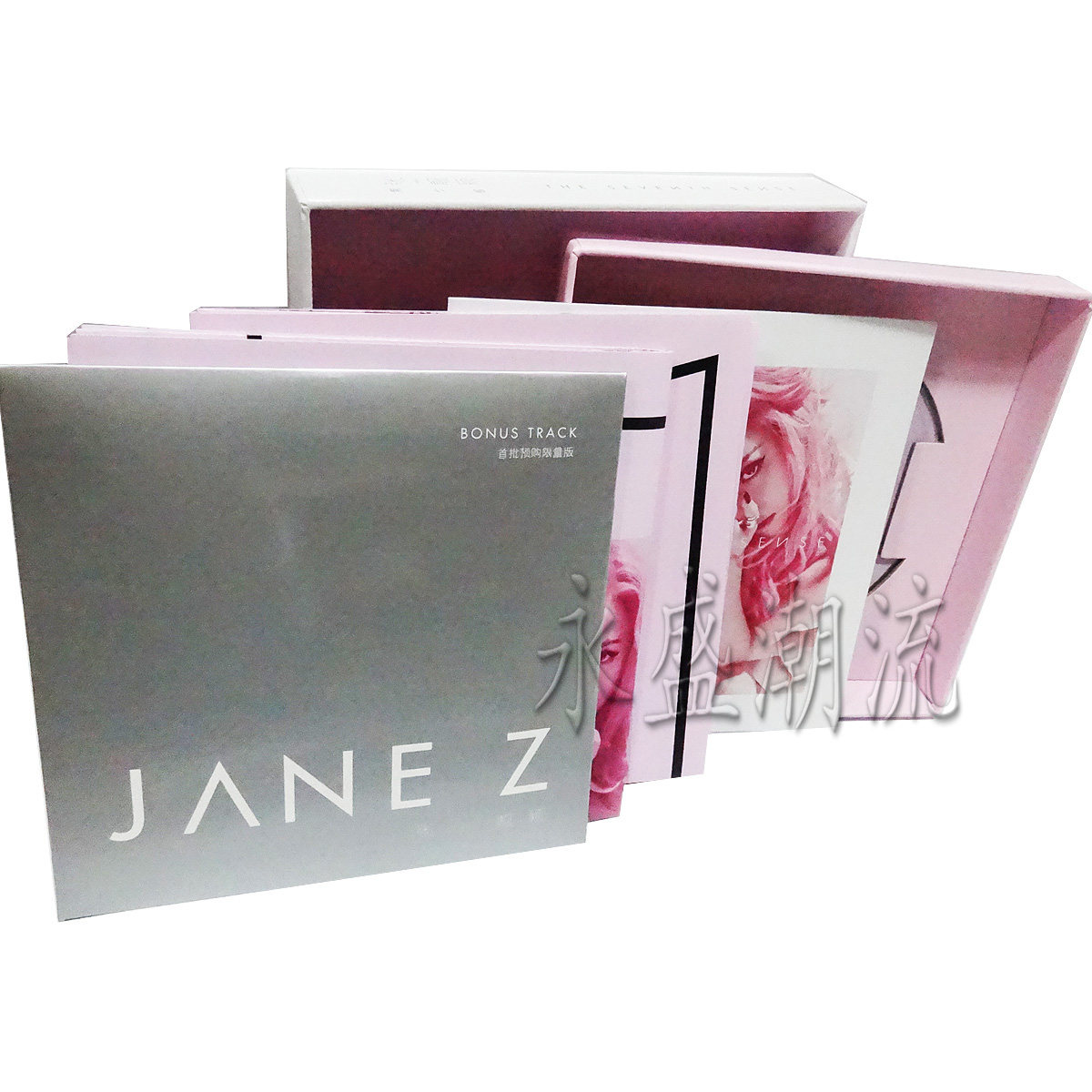 正版 2014新专辑 张靓颖 第七感 预购限量版2CD+赠写真