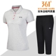 361 Bằng cấp Quần áo thể thao nữ Mùa hè 361 Áo thun ngắn tay Áo cộc tay Quần âu Quần áo thể thao chạy thể thao - Thể thao sau bộ đồ the thao nữ adidas Thể thao sau