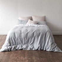Linen home enzyme pure linen in gray sheets are sleeping suite suite of four pieces