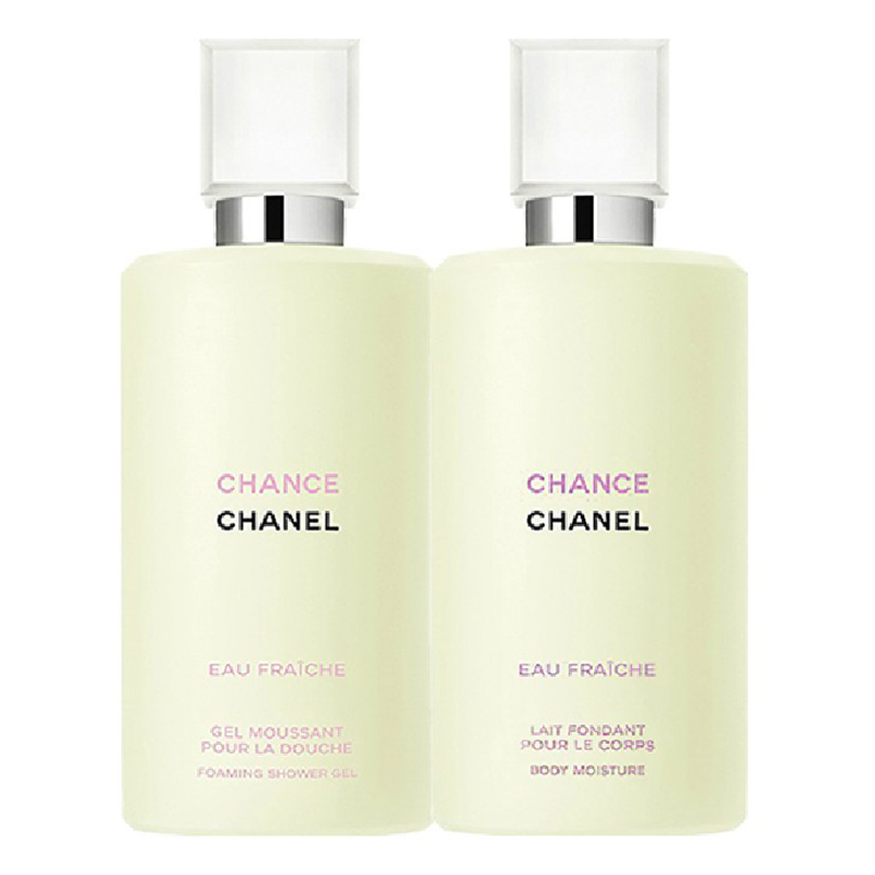 CHANEL香奈儿 邂逅清新 香水沐浴露+滋润身体乳液护理套装 淡香味