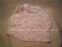 American littleme premature newborn baby female baby spring and autumn thin lapel cardigan export