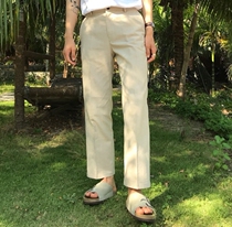 South Korea purchases 20S S LINEN LONG SLACKS cotton linen and summer leisure trousers