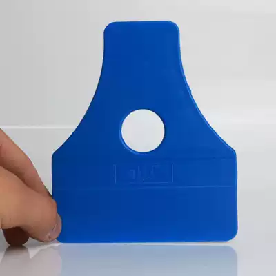 Car film tool advertising scraper with hole scraper triangle small scraper glass film scraper wallpaper scraper